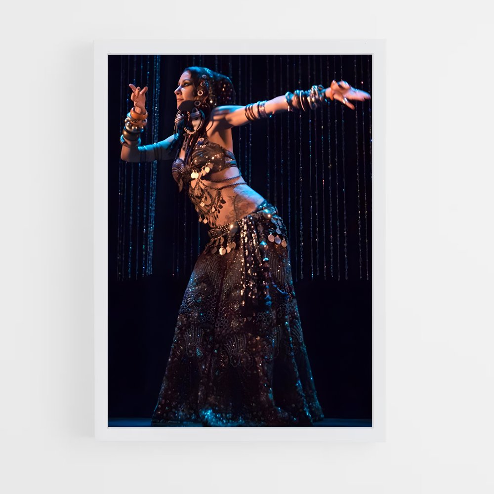 Poster Rachel brice dorée – affiche Danse (vue 3)